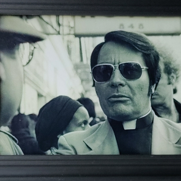 Jonestown Jim Jones Photo Serial Killer Framed Photo Horror Gothic Dark - Picture 6 of 7